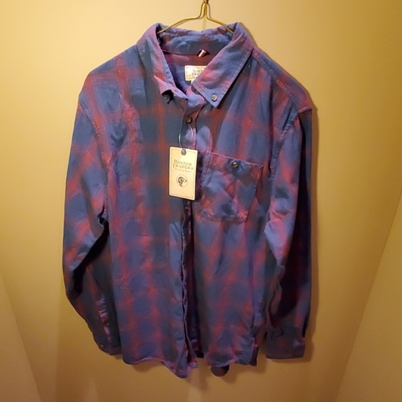 Boston Traders Plad Shirt - Picture 1 of 4